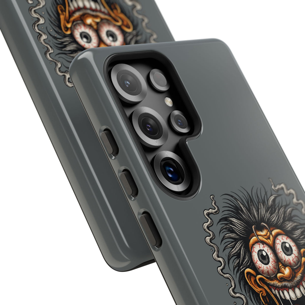 Phone Case — 'Life's a Blur and I'm Licking the Window' Funky Monster Graphic