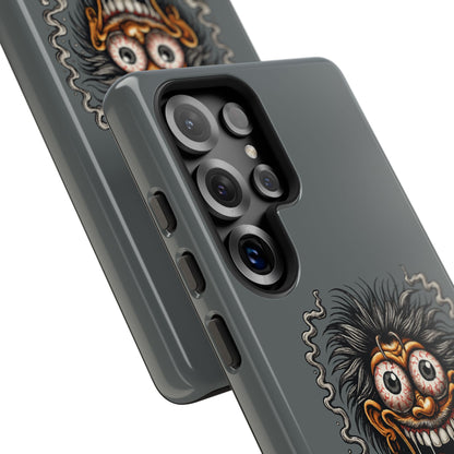 Phone Case — 'Life's a Blur and I'm Licking the Window' Funky Monster Graphic