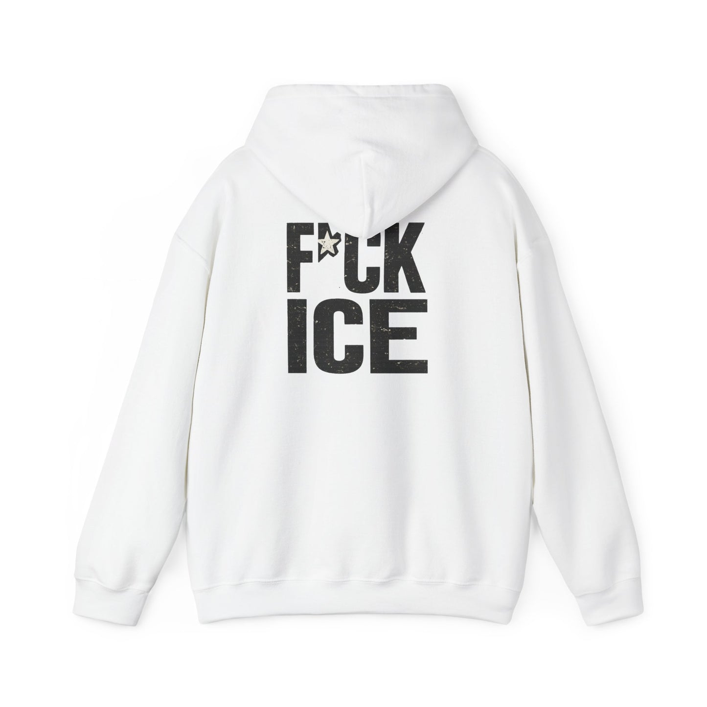 Graphic Hoodie — "F*ck ICE" Protest Pullover