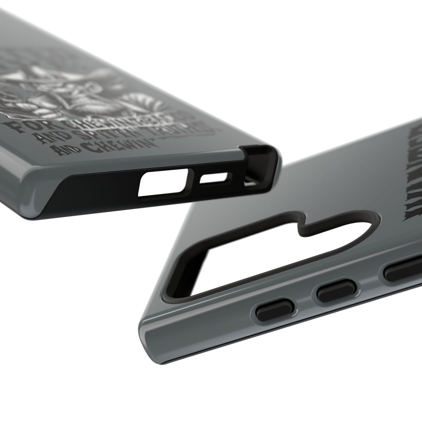 Phone Case — "Wanted Alive!" Cowboy Chewin' Tobacco Graphic