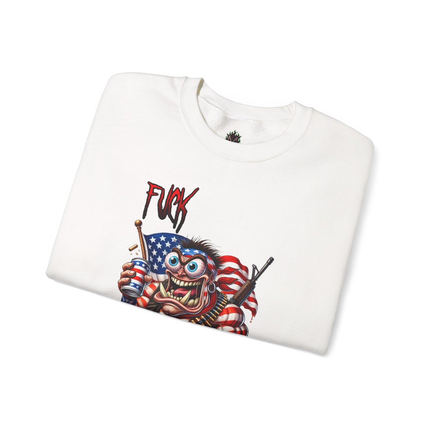 Freedom Maniac “F*** Yea” Crewneck Sweatshirt