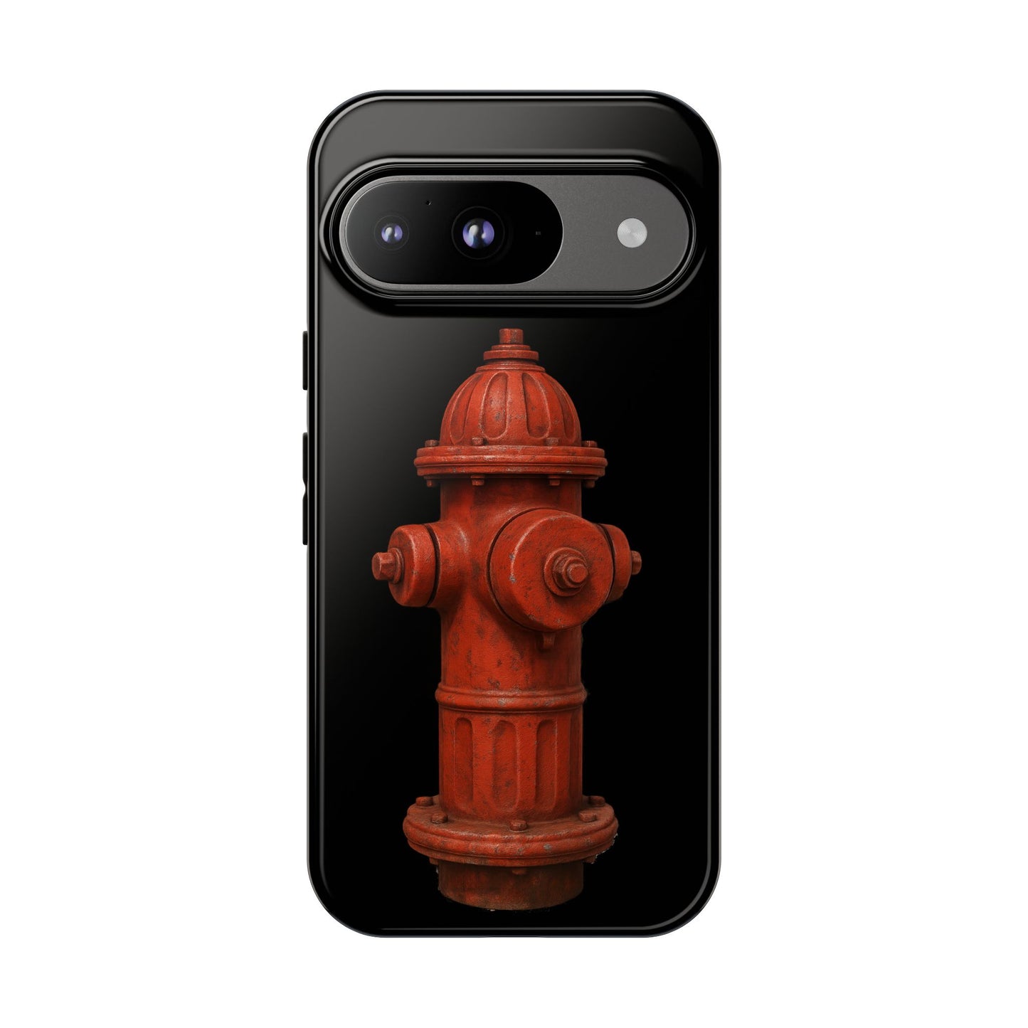 Red Fire Hydrant Phone Case — Tough Protective iPhone Cover