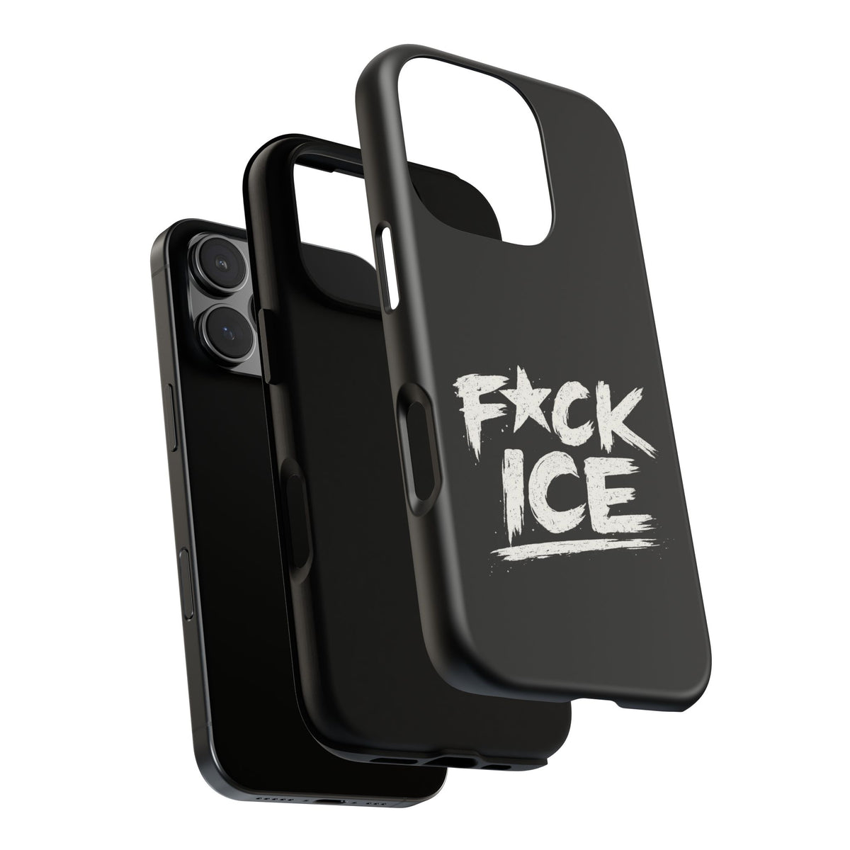 Phone Case — “F*ck Ice” Bold Protest Graphic Protective Case