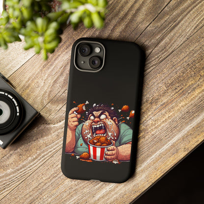 Phone Case — "Tough Cases" Chicken Wing Feast Graphic