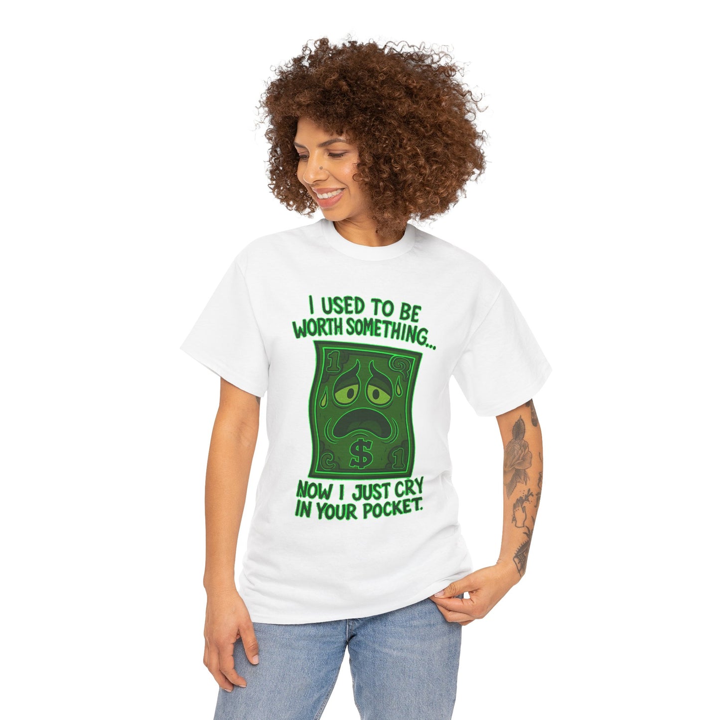 Crying Dollar – Inflation Got Me Down Tee