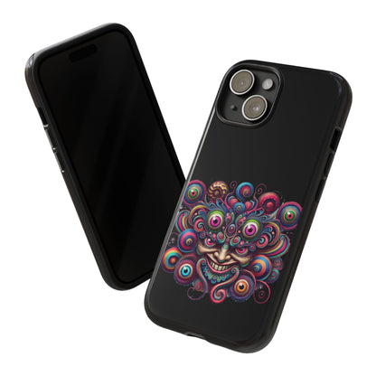 Psychedelic Smiling Eye Cluster Phone Case