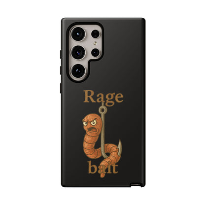 Phone Case — "Rage Bait" Angry Worm Fishing Design