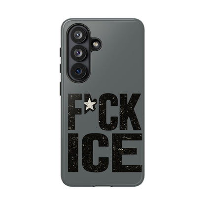 Phone Case — “F*CK ICE” Bold Protest Protective Case