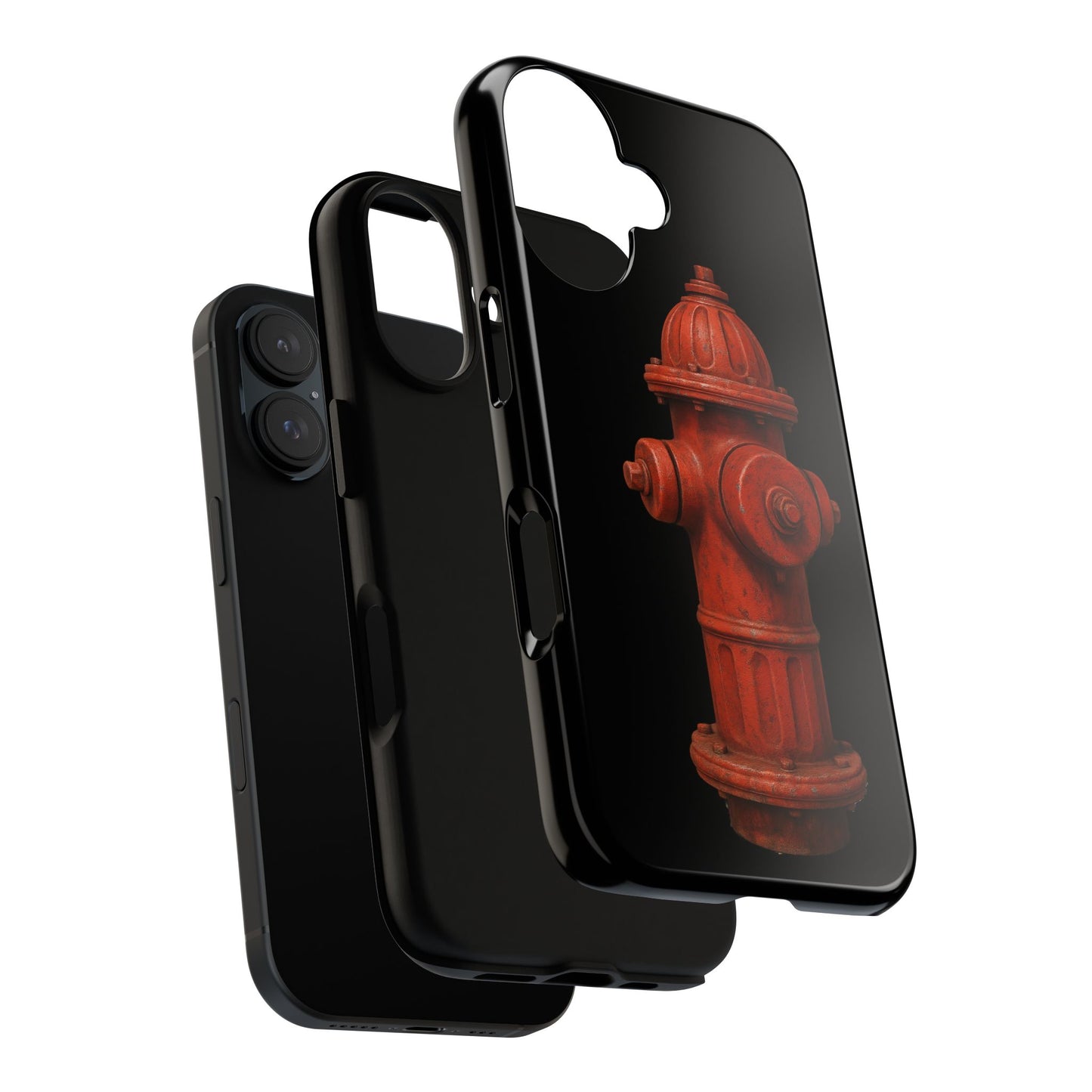 Red Fire Hydrant Phone Case — Tough Protective iPhone Cover
