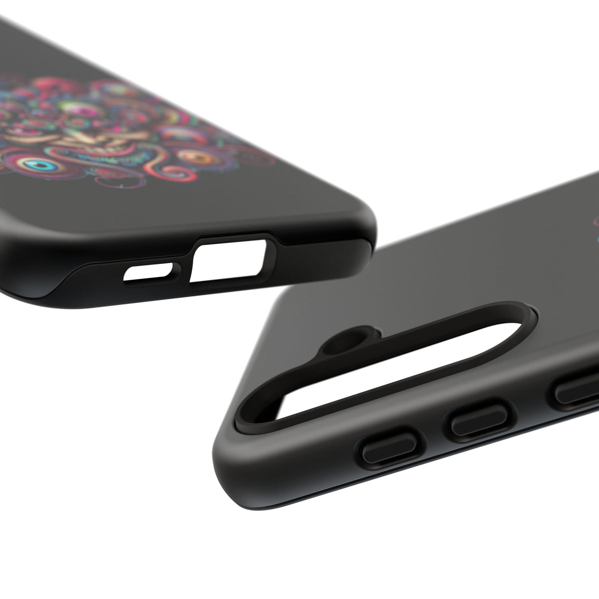 Psychedelic Smiling Eye Cluster Phone Case