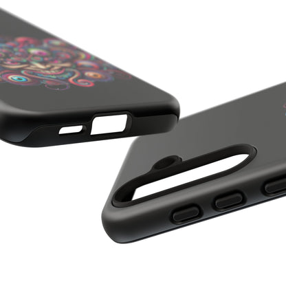 Psychedelic Smiling Eye Cluster Phone Case