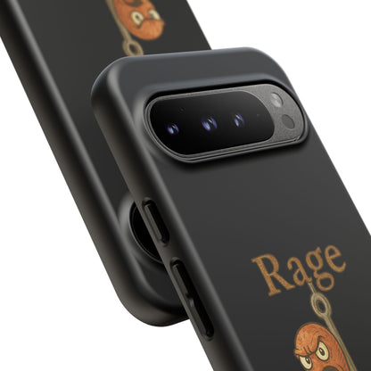 Phone Case — "Rage Bait" Angry Worm Fishing Design