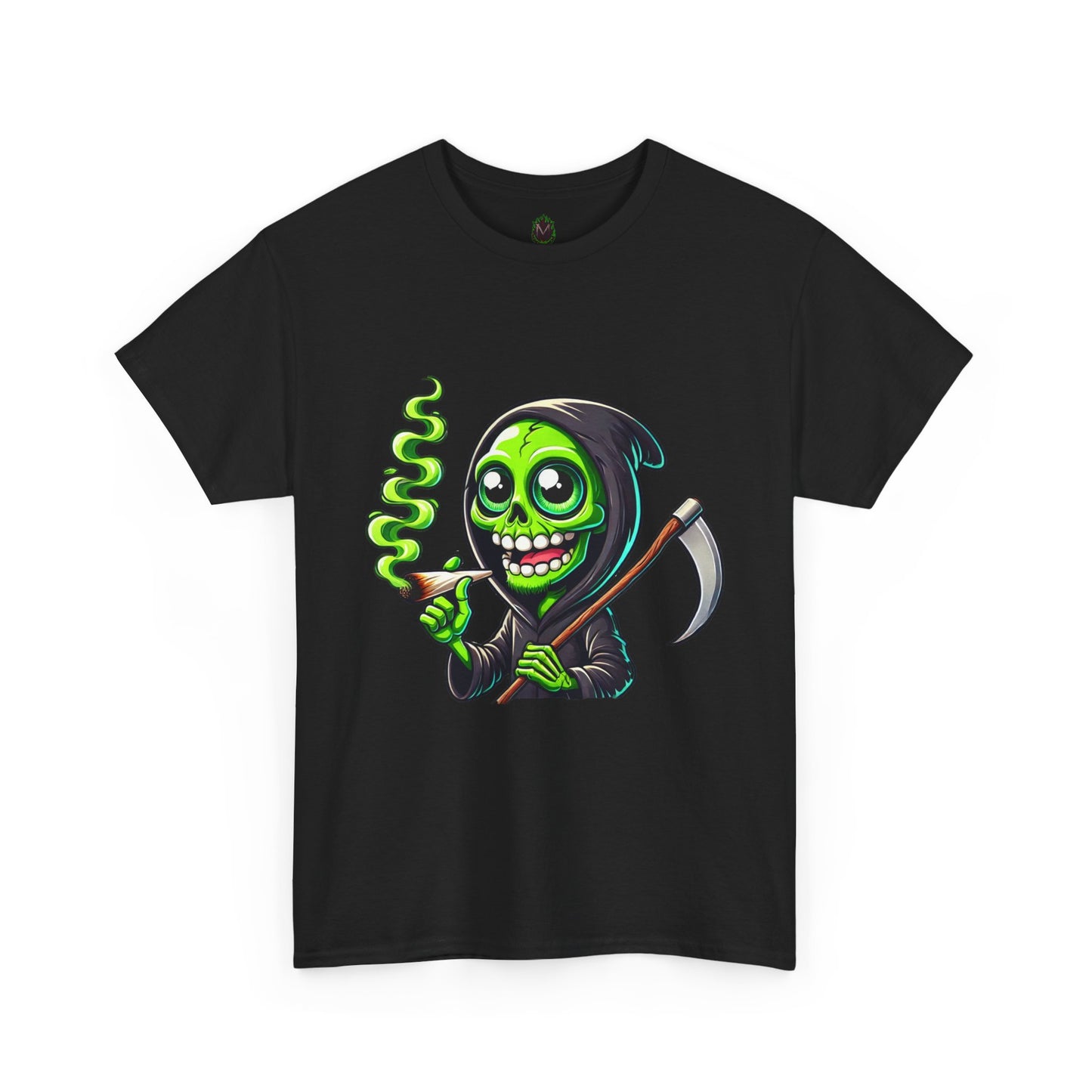 "Chillin' Reaper" Funny Cannabis T-Shirt