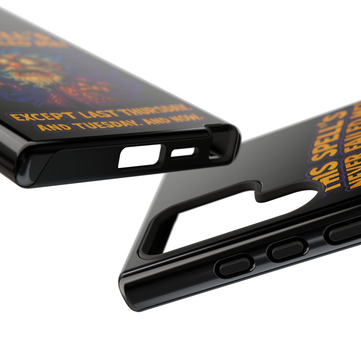 Wizard Phone Case — "This Spell's Never Failed Me!" Funny Magic Protective iPhone Cover