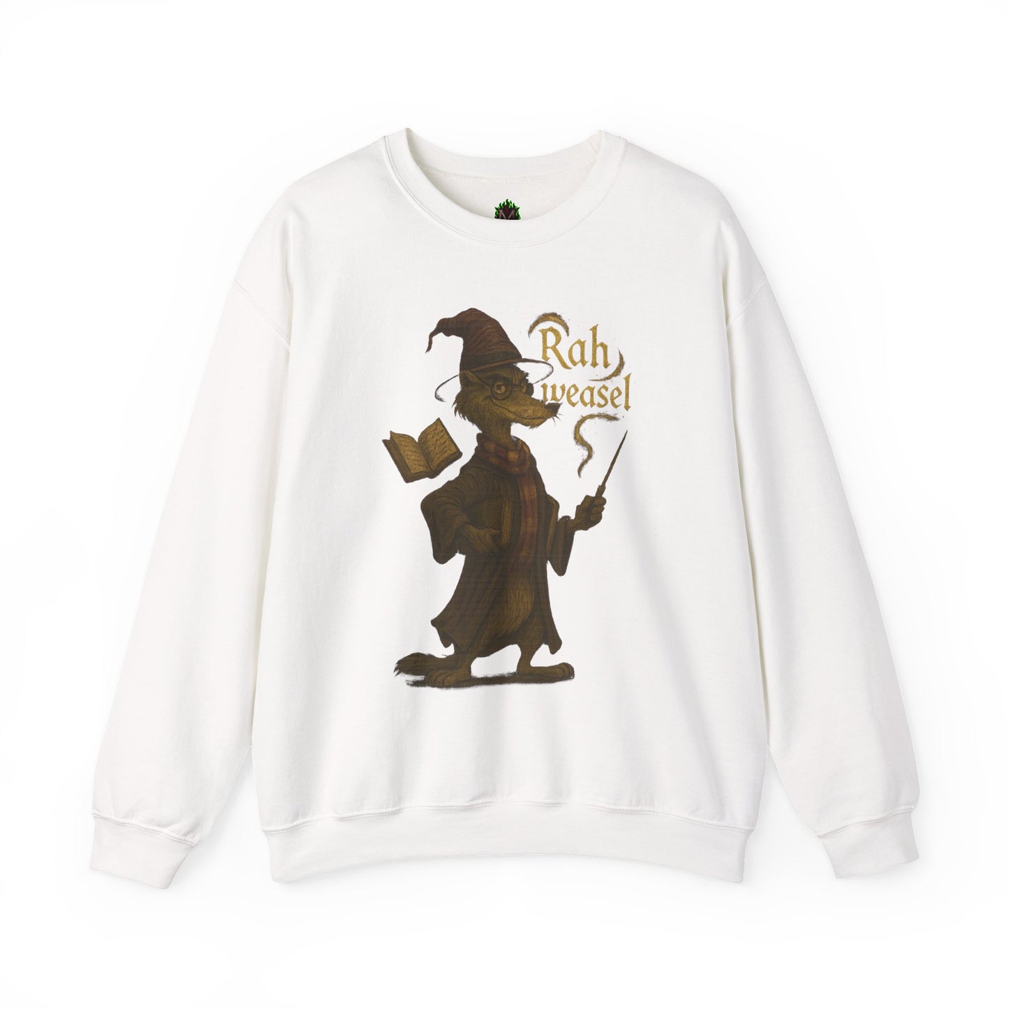 Rah Weasel Crewneck – Wizarding Parody Edition