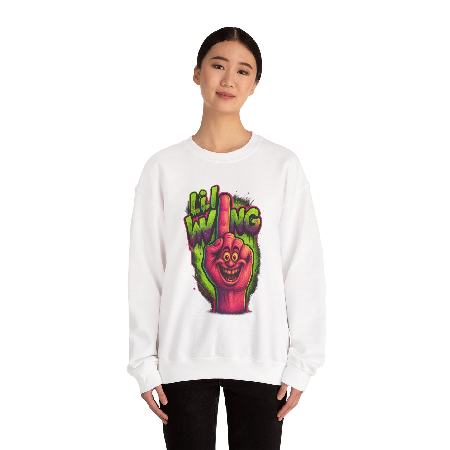 Lil Wang – Mutant Finger Edition Crewneck