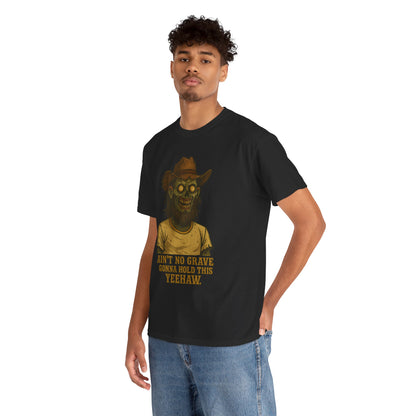 Ain't No Grave Zombie Cowboy Tee | Horror Country Graphic Shirt