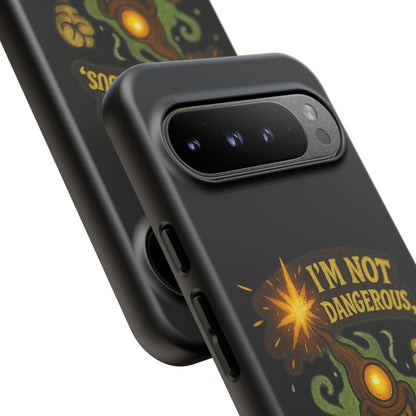 Phone Case — “I’m Not Dangerous, I’m Expressive” Monster Protective Case