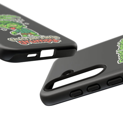 Phone Case — "Dead Inside, Outside, That's Just a Little Grumpy" Cute Zombie Design