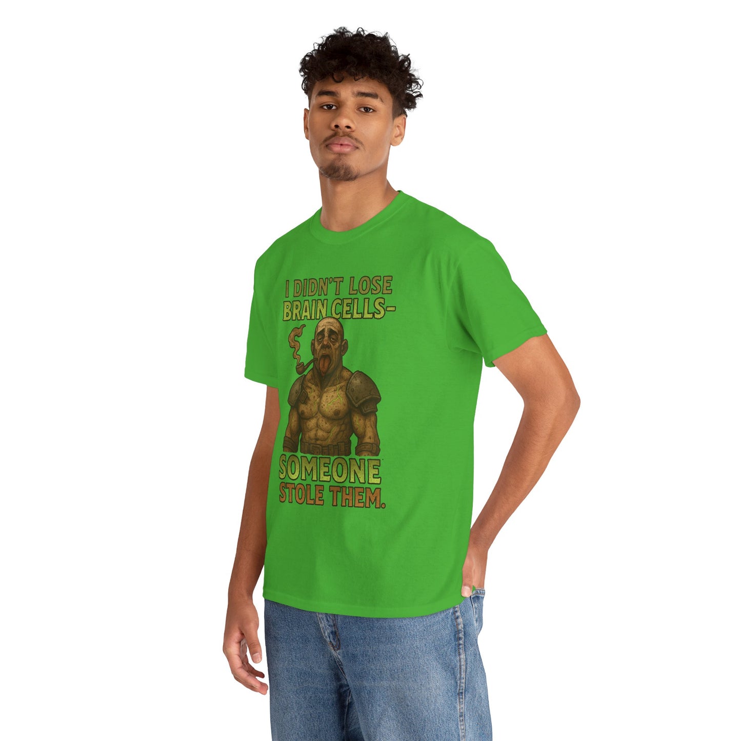 I Didn’t Lose Brain Cells Someone Stole Them T-Shirt | Funny Viking Design