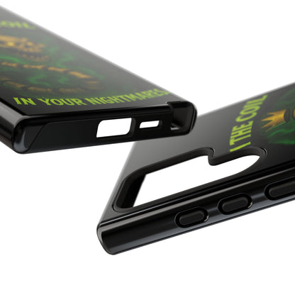 Tough Cases — “I Am The Coil In Your Nightmares” Skull Snake Shockproof Phone Case
