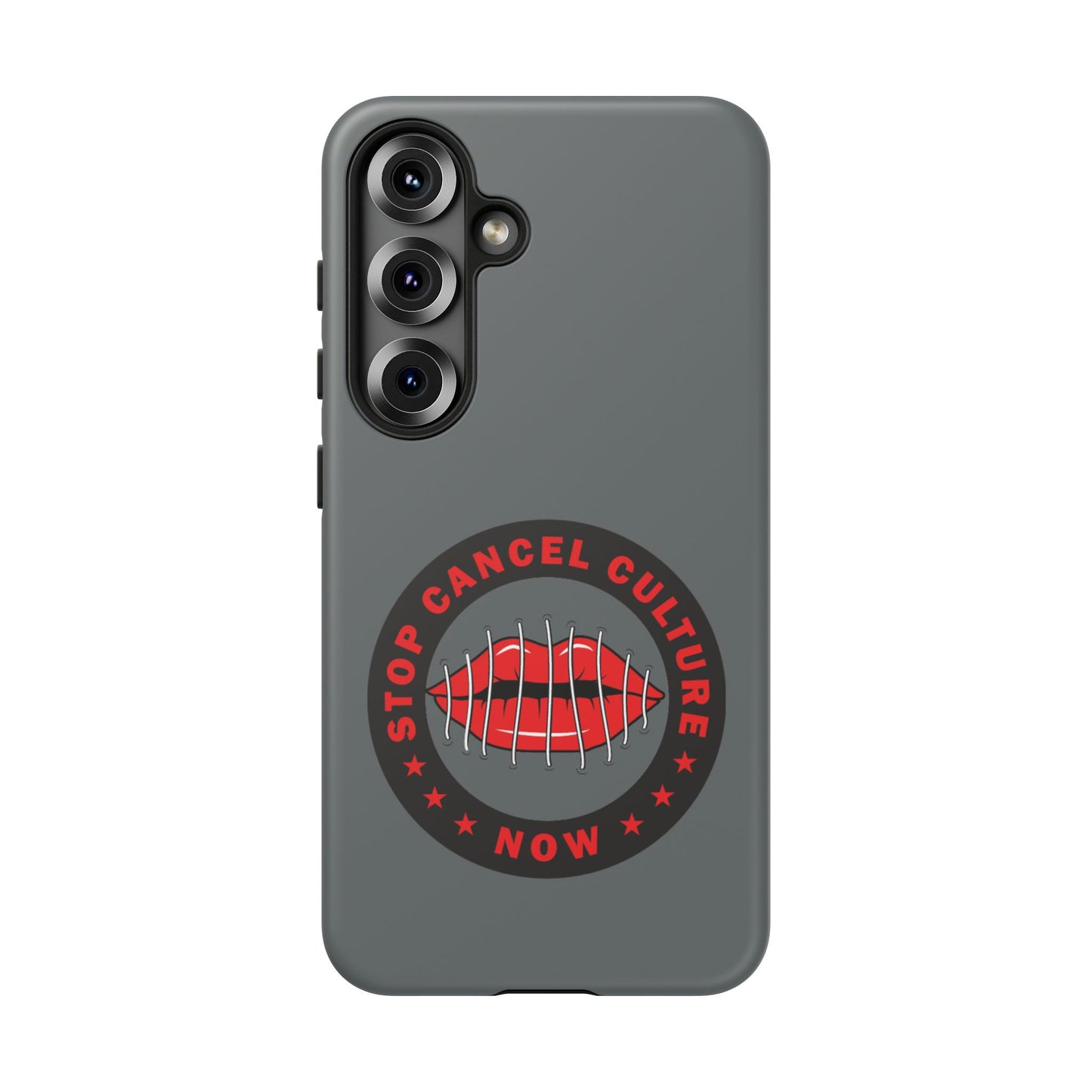 Phone Case — "Stop Cancel Culture Now" Graphic Tough Protective Case