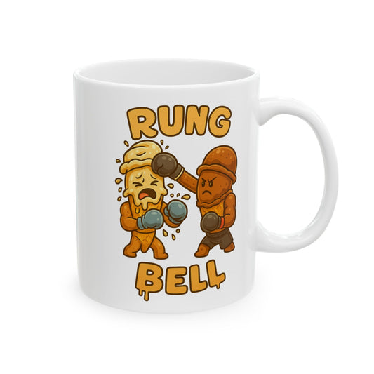Ceramic Mug - 'Rung Bell' Cute Design