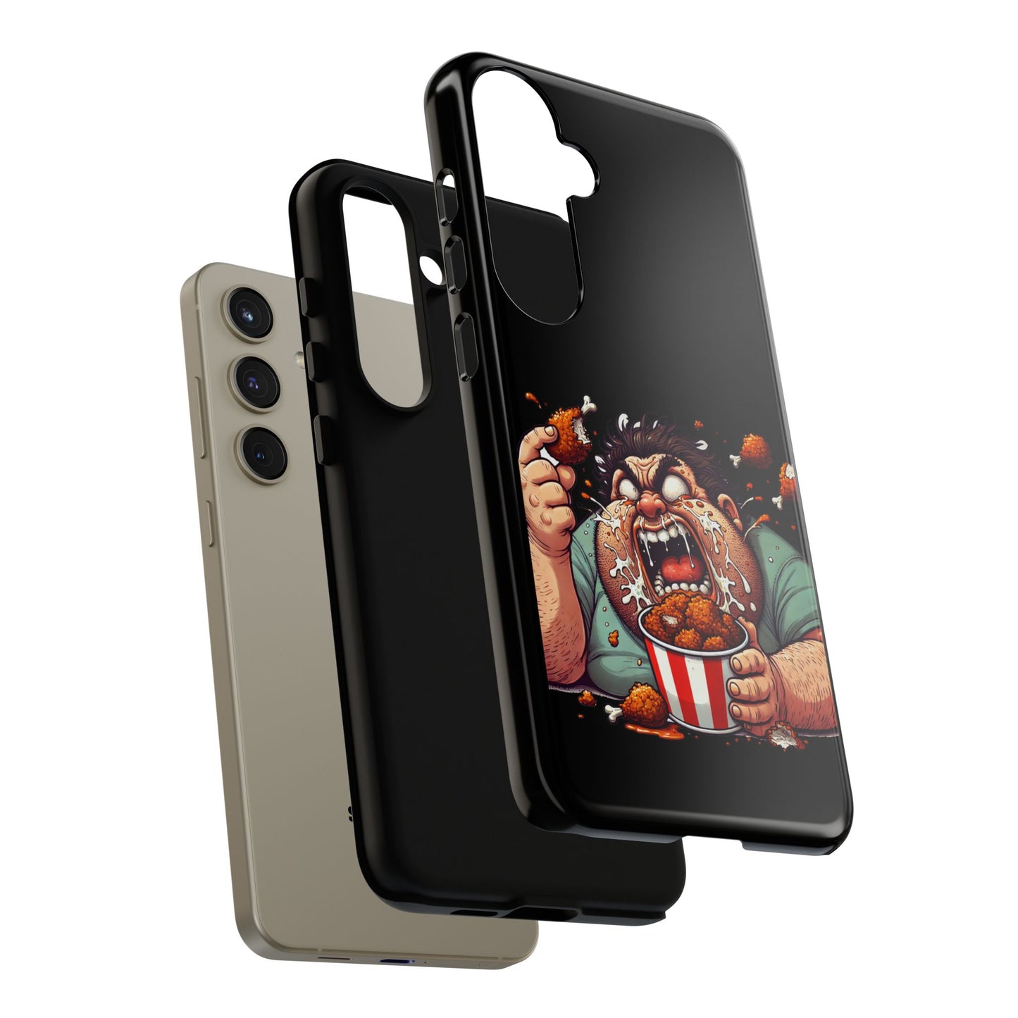 Phone Case — "Tough Cases" Chicken Wing Feast Graphic