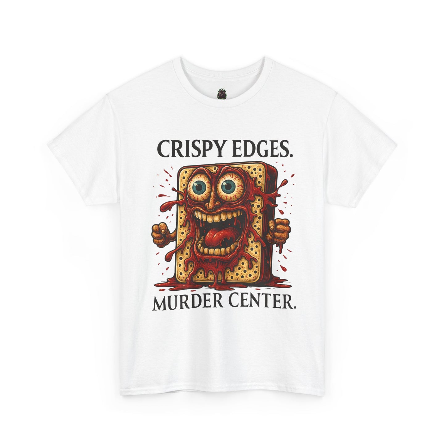 Crispy Edges. Murder Center. – Psycho Maxipad Tee