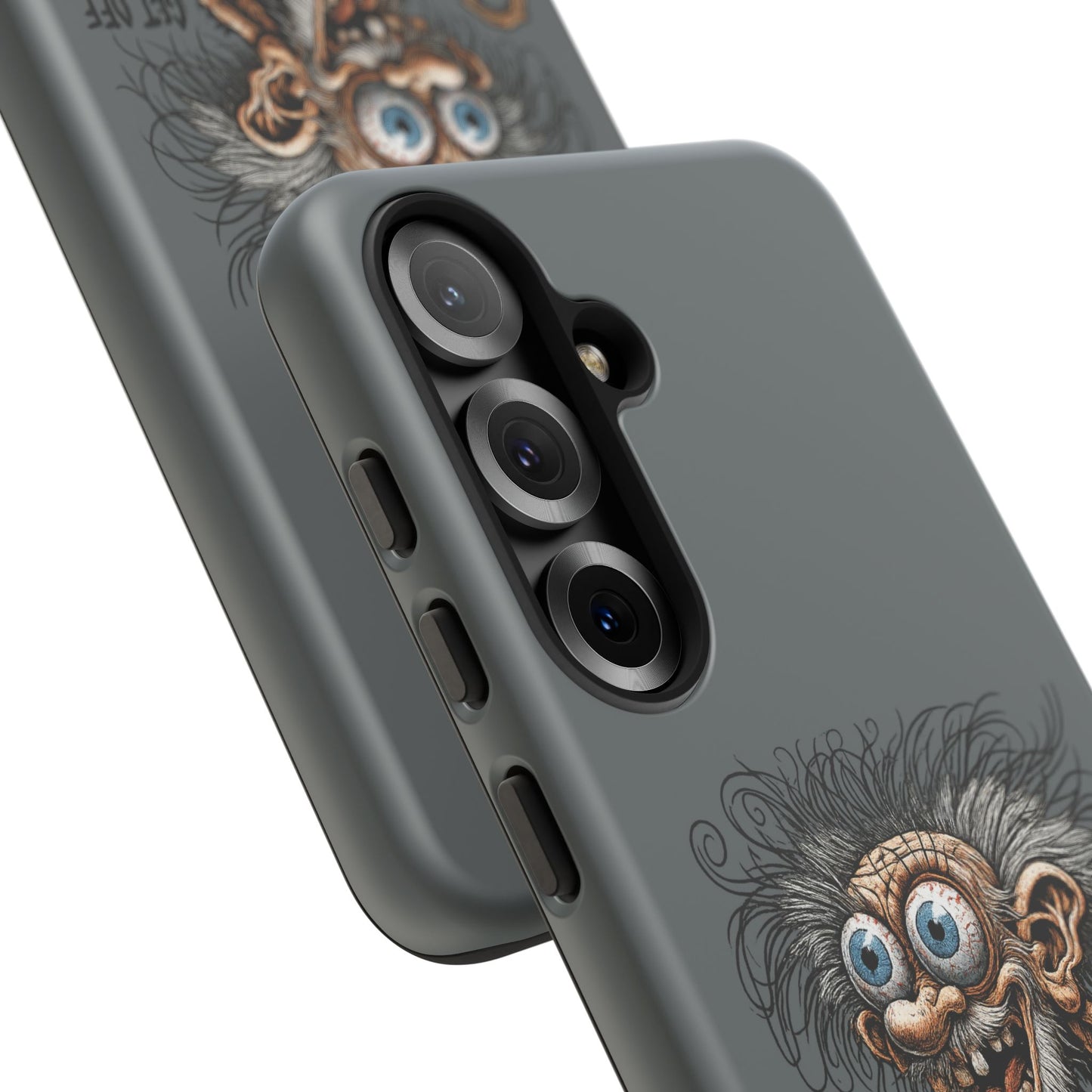 Phone Case — Funny Grumpy Troll Design: “Get Off My Lawn” Protective Cover