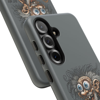 Phone Case — Funny Grumpy Troll Design: “Get Off My Lawn” Protective Cover