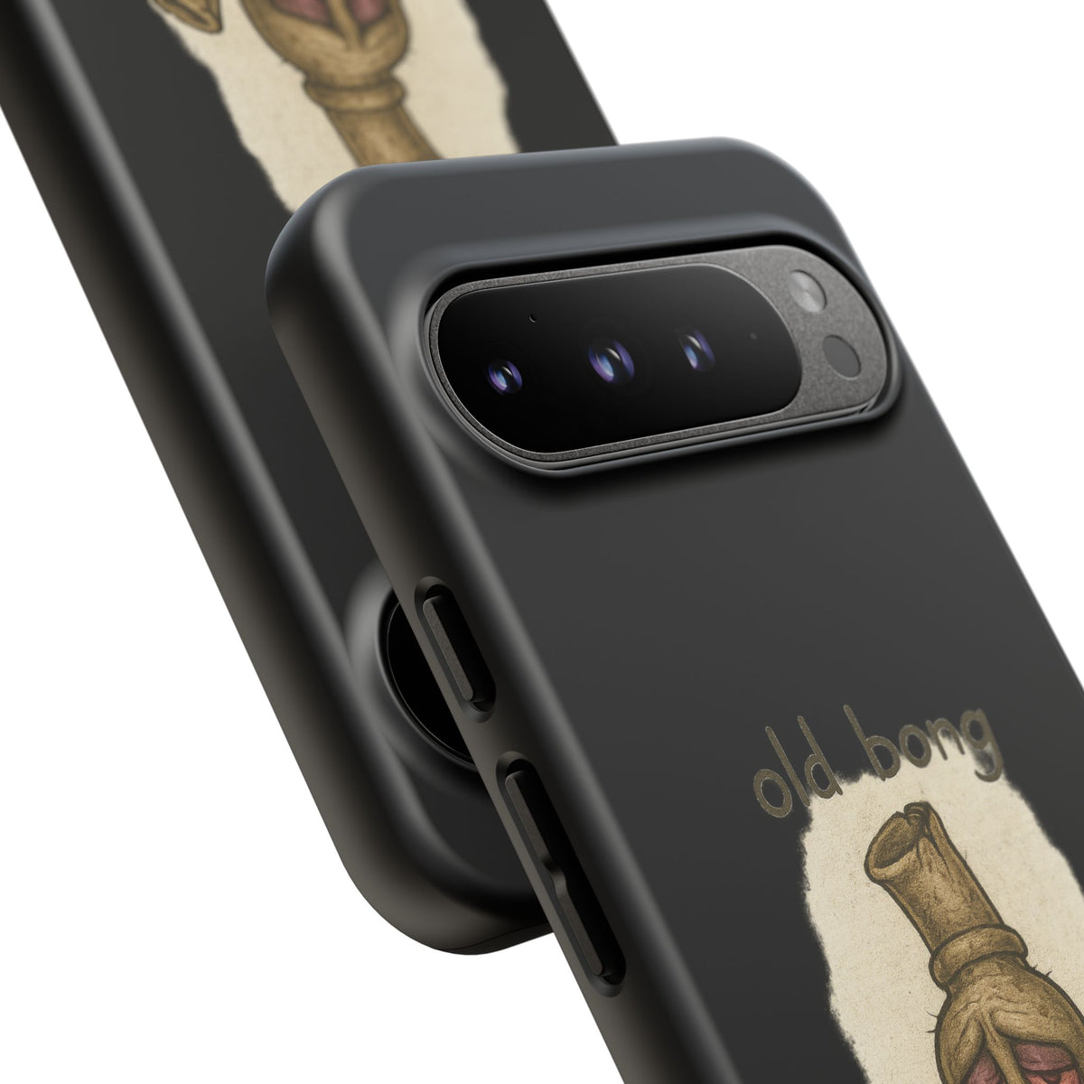 Phone Case — 'Old Bong' Funny Stoner Illustration, "This Is My Life's Bong"
