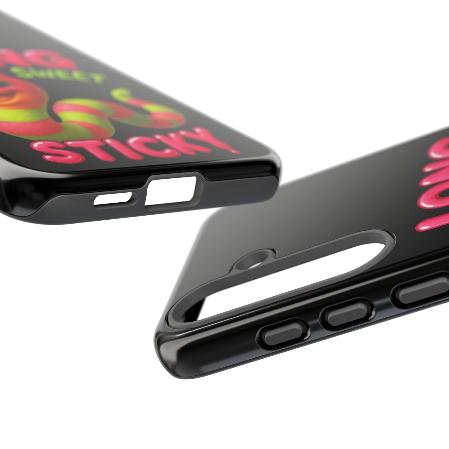 Phone Case — "Long Sweet Sticky" Cute Candy Snake Protective Case