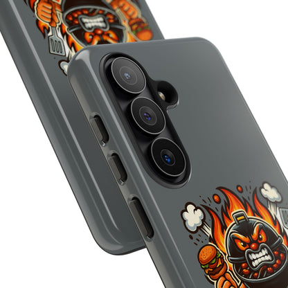 Grilling Phone Case — "Charcoal Is the Last Bastion of Liberty" BBQ Design