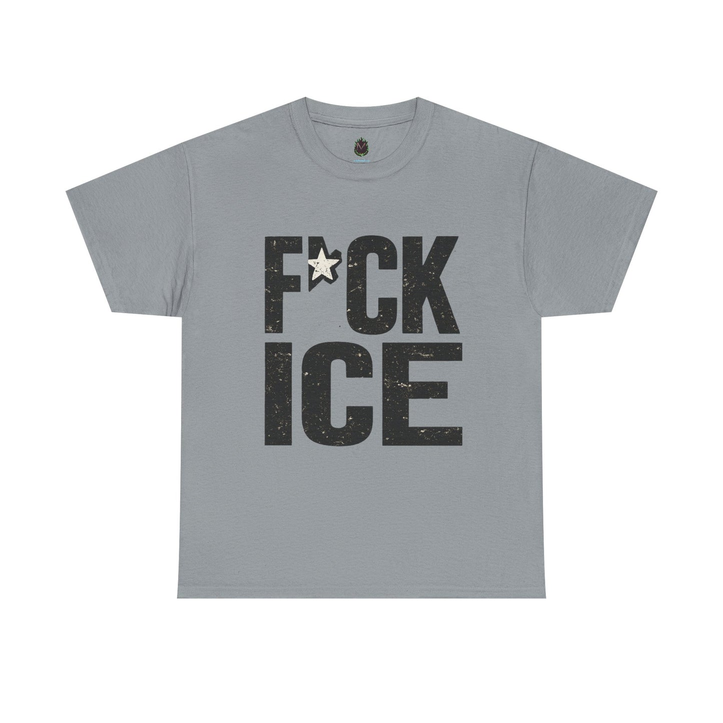 Graphic Tee — “F*CK ICE” Protest T‑Shirt