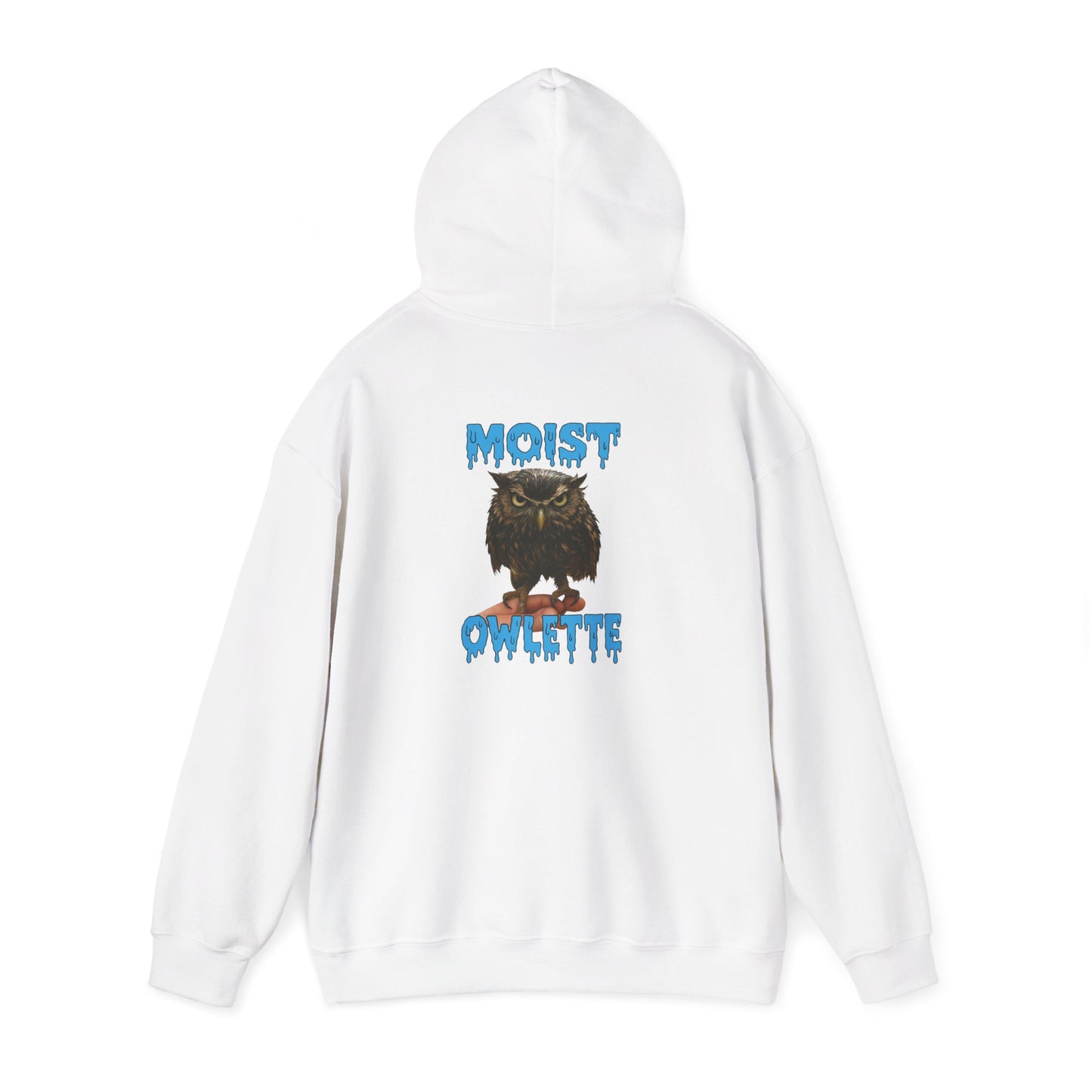 Owl Graphic Hoodie – “Must Owelette” Retro Drip Design