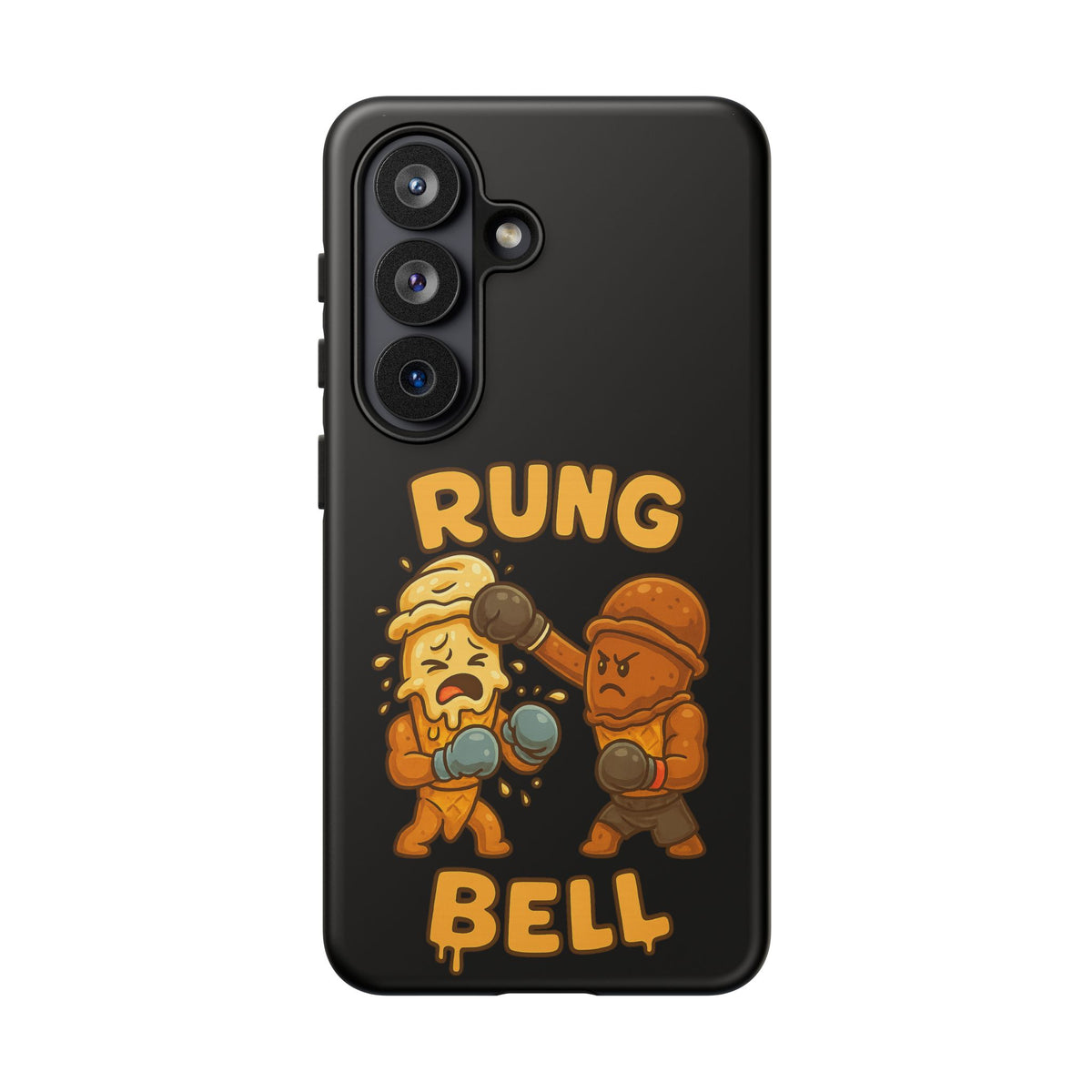 Phone Case — "Rung Bell" Boxing Cartoon Protective Cover