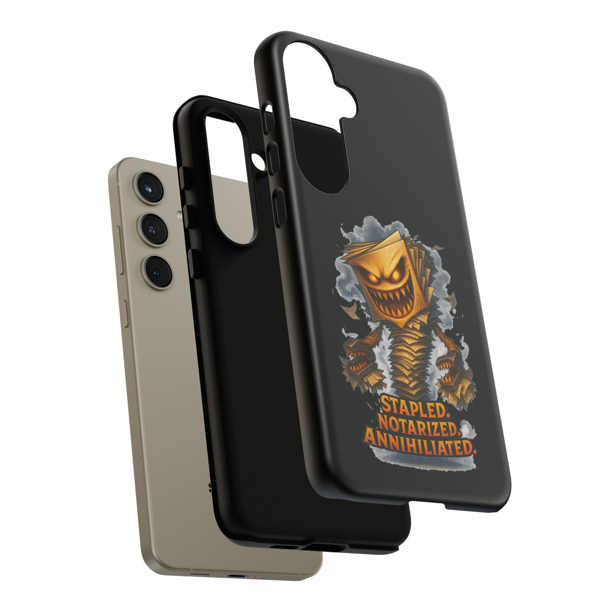 Phone Case — Stapled, Notarized, Annihilated Lightning-Fast Protective Case