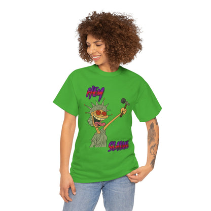 Statue of Liberty Graphic Tee, Funny T-Shirt, Unisex Cotton Shirt, Casual [...]