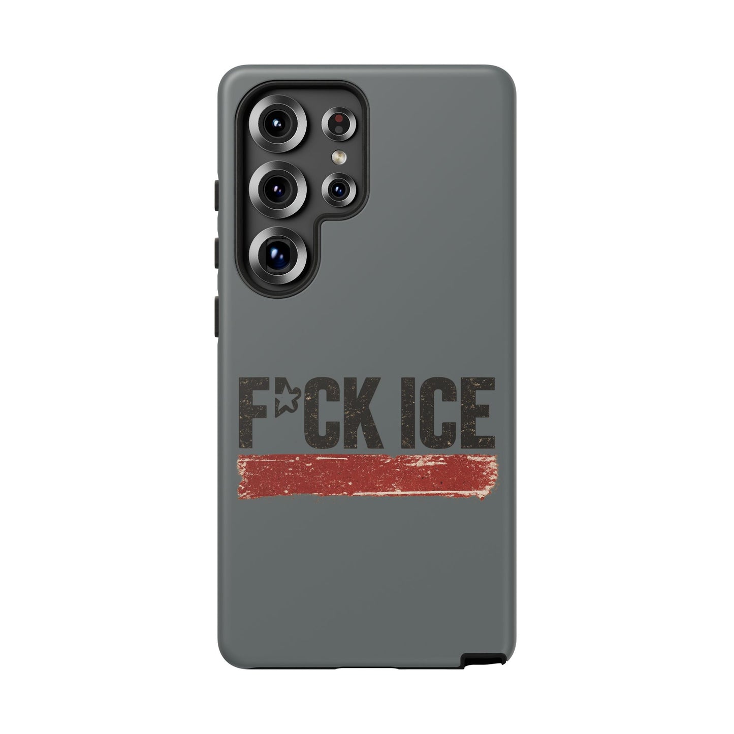 Phone Case - "F*CK ICE" Distressed Protest Design