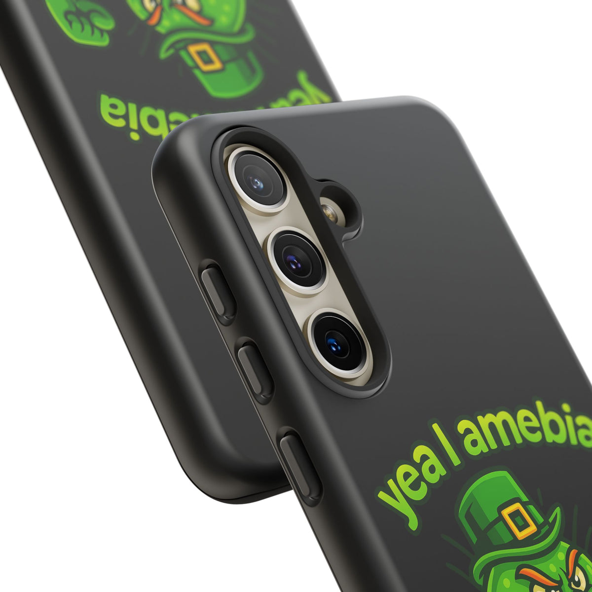 Phone Case – “Yea I Amebia, Amebia Your Face” St. Patrick’s Day Funny Amoeba Design