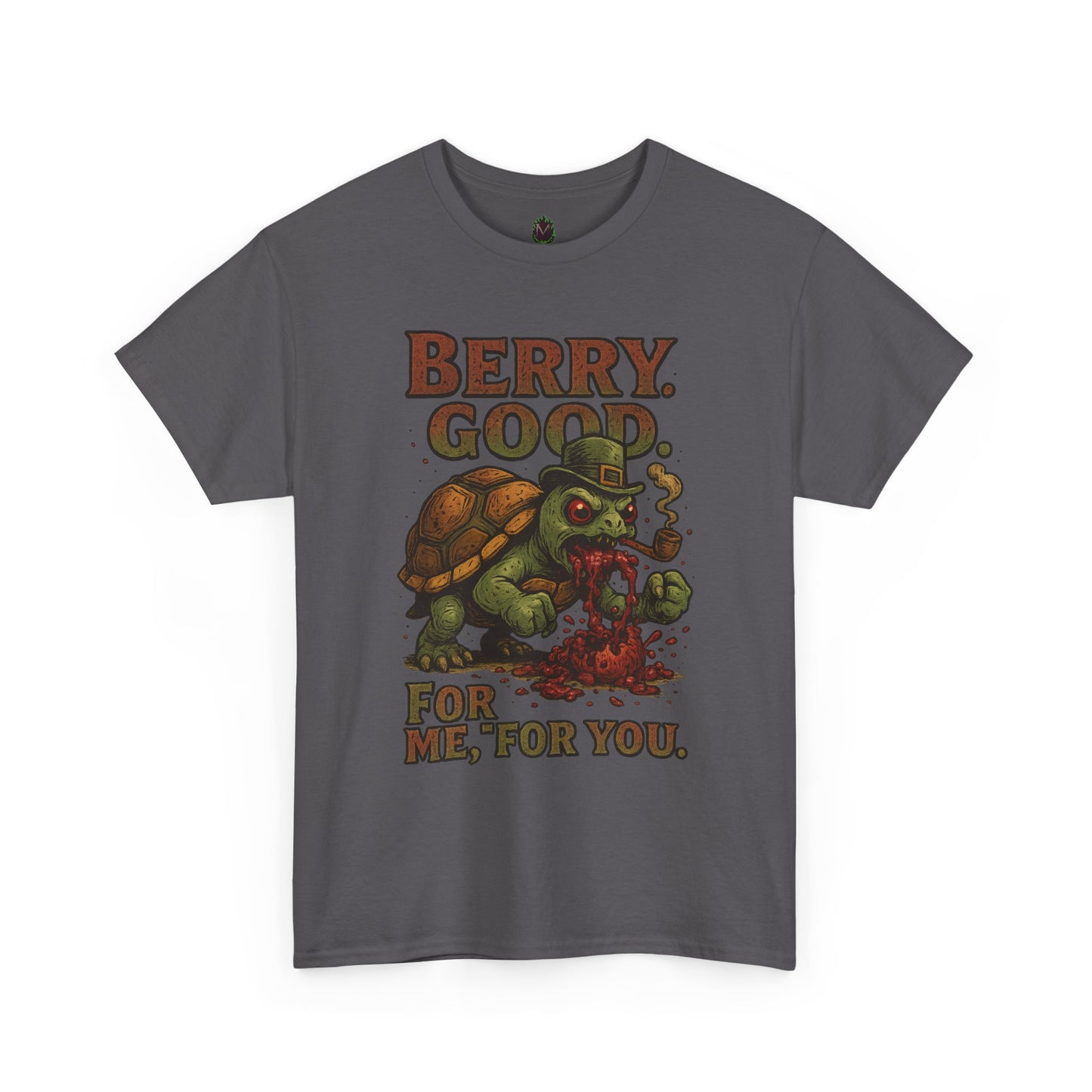 Berry Good Turtle tee | Retro horror turtle illustration