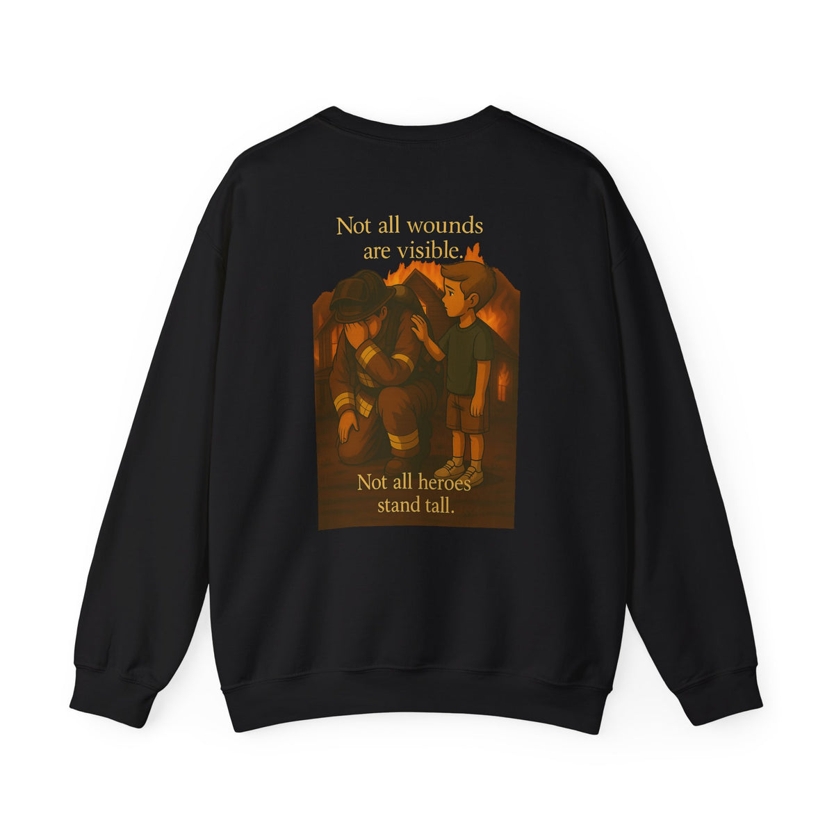 Not All Wounds Are Visible Crewneck Sweatshirt