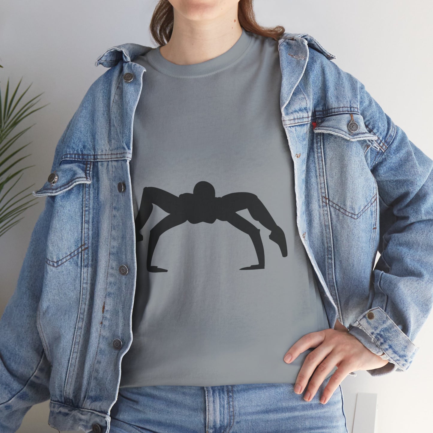 Spider Woman Silhouette – Crawling Shadow Tee