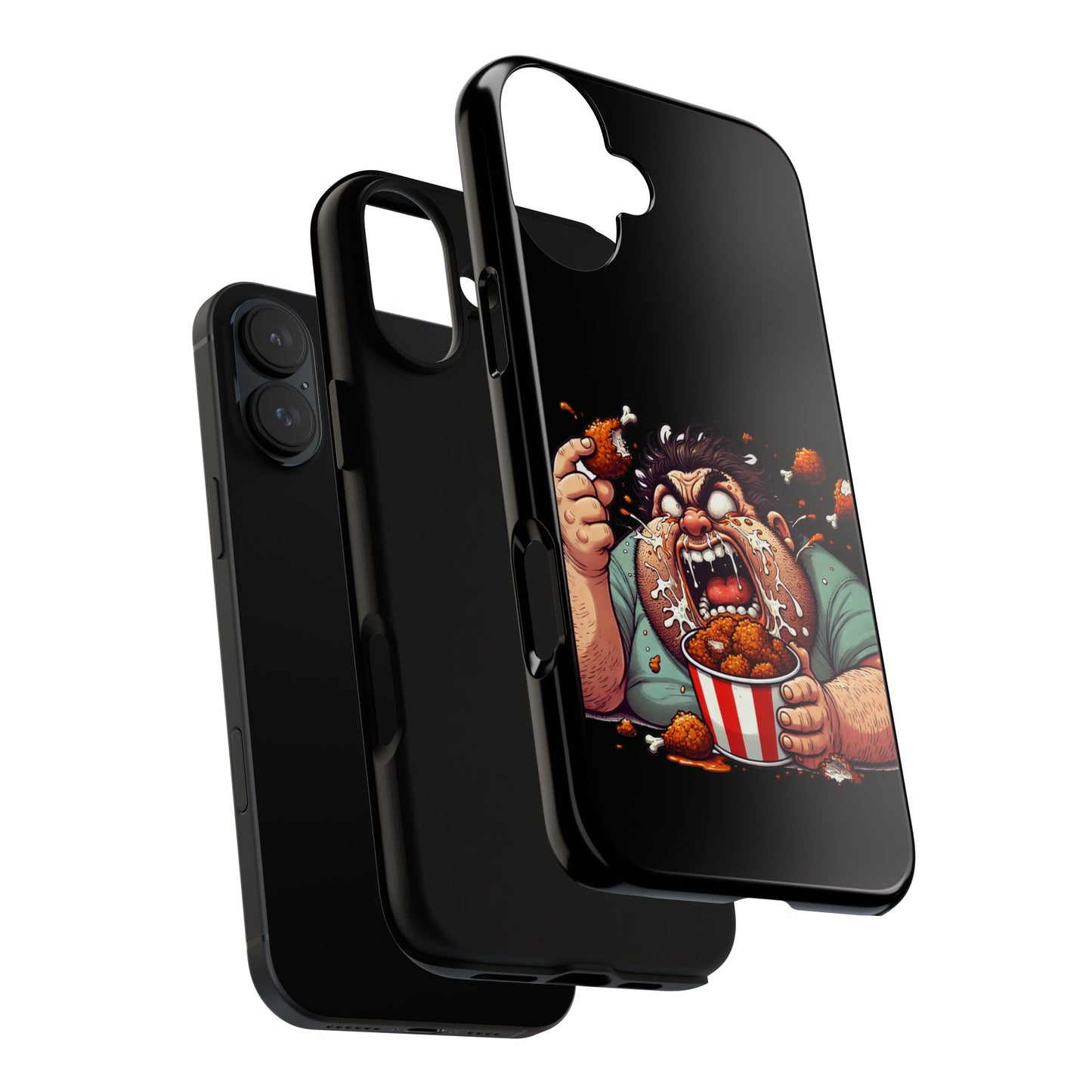 Phone Case — "Tough Cases" Chicken Wing Feast Graphic