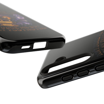 Phone Case — Fiery One-Eyed Demon with "I See Your Soul... And It's Disappointing"