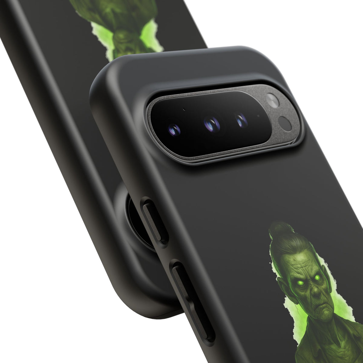 Spooky Green Ghost Phone Case — "I Baked Cookies, They Scream Now" Horror iPhone Cover