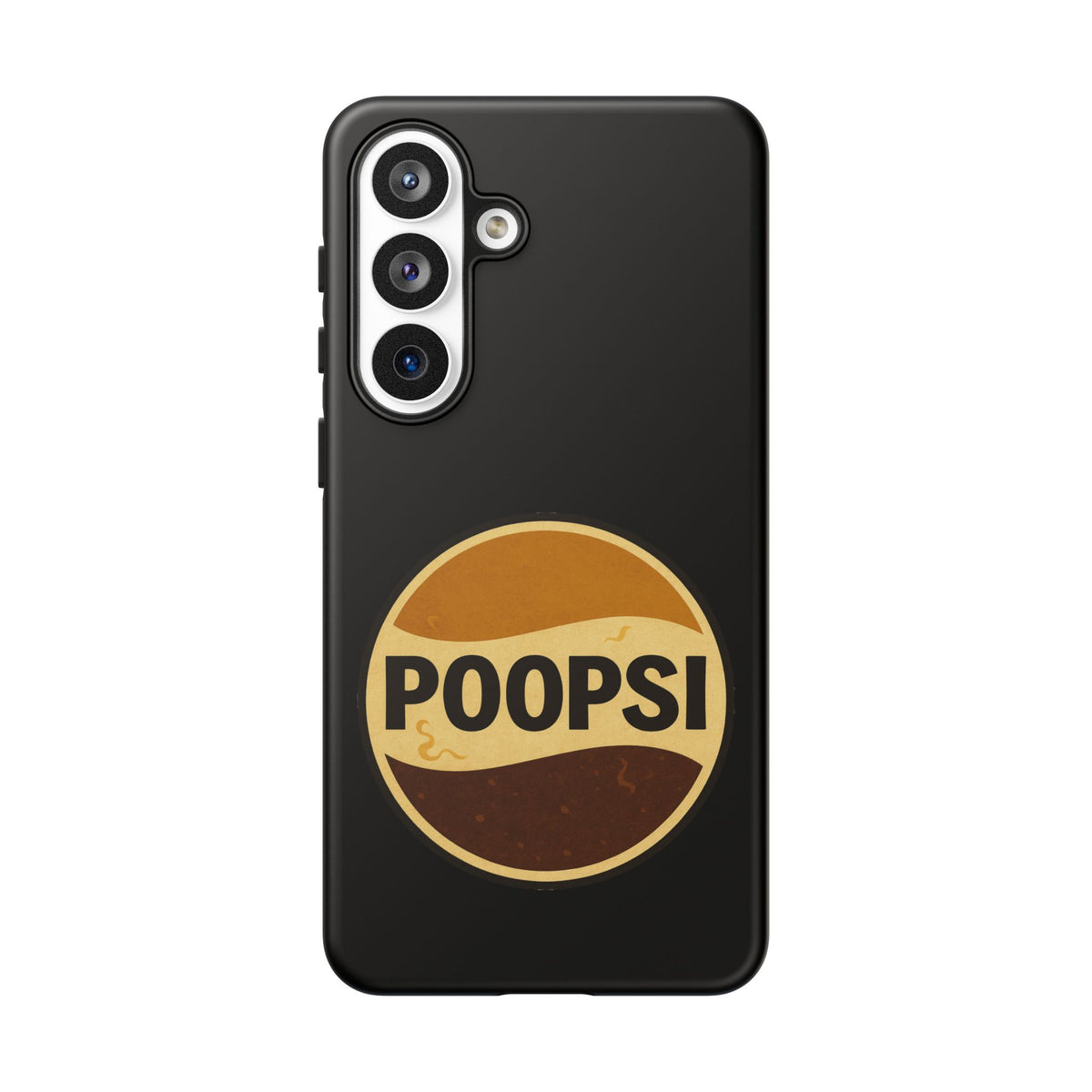 Poopsi Retro Logo Phone Case — Funny Vintage Soda-Inspired iPhone Cover