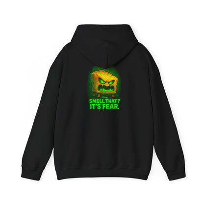 Fear Scent Hoodie — 'Smell That? It's Fear' Spooky Pumpkin Graphic Hoodie