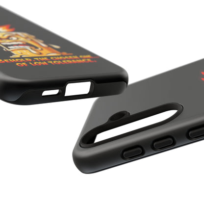 Phone Case — Angry Flaming Candle “Behold, the Chosen One… of Low Tolerance”